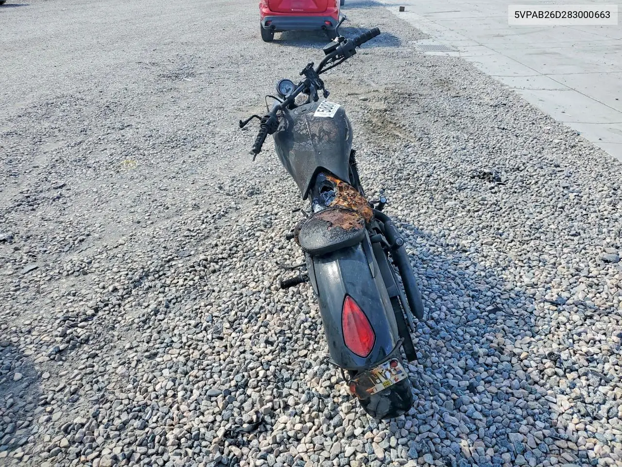 2008 Victory Motorcycles Vegas 8-Ball VIN: 5VPAB26D283000663 Lot: 58885816