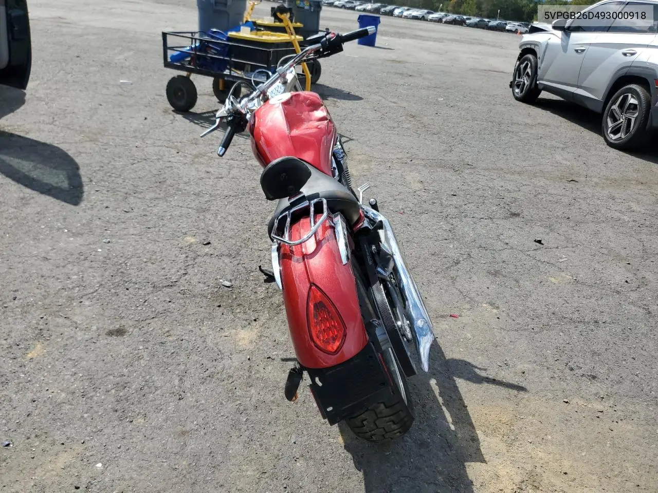 2009 Victory Motorcycles Vegas VIN: 5VPGB26D493000918 Lot: 75365505
