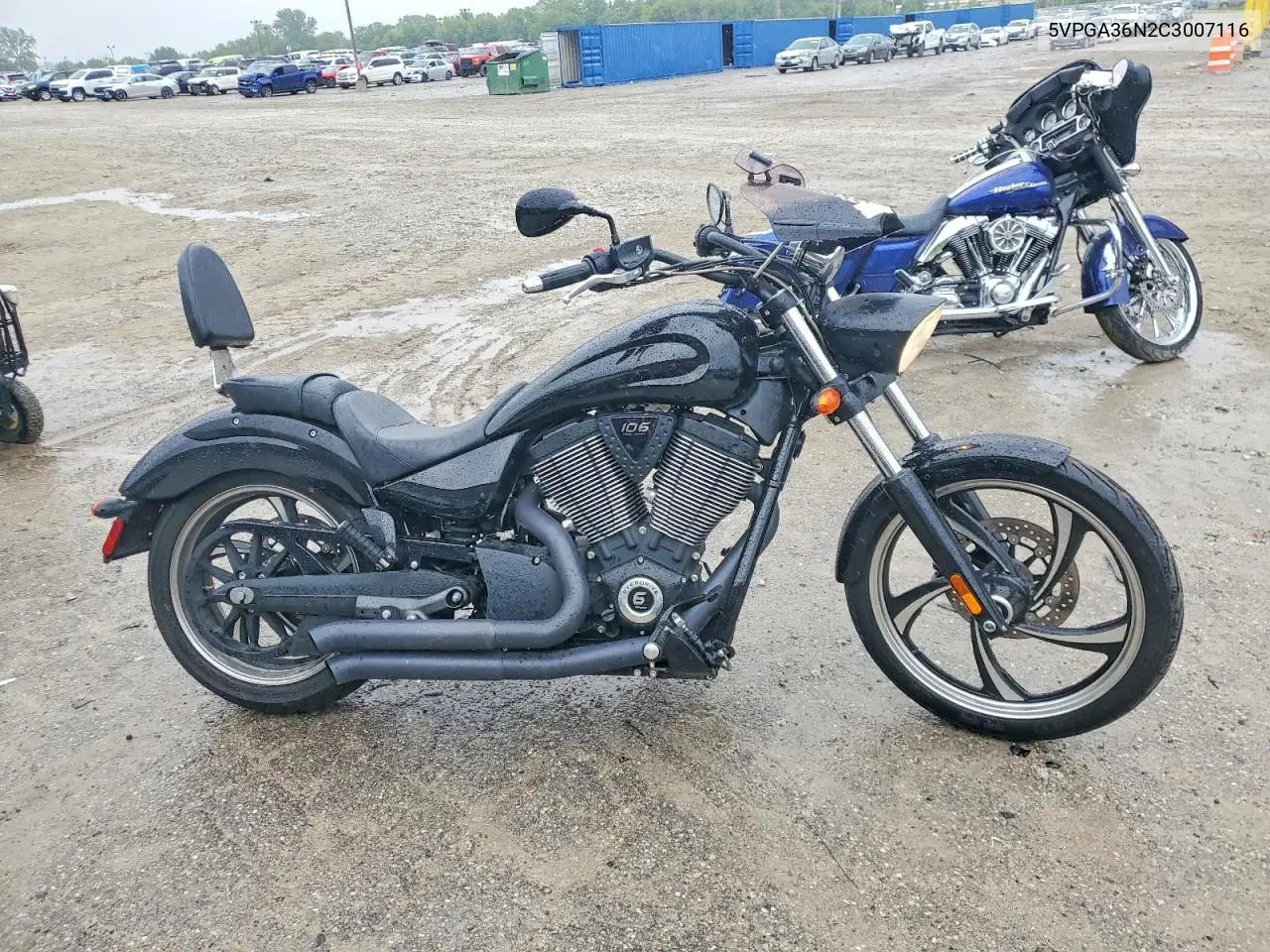 2012 Victory Motorcycles Vegas 8-Ball VIN: 5VPGA36N2C3007116 Lot: 58898266