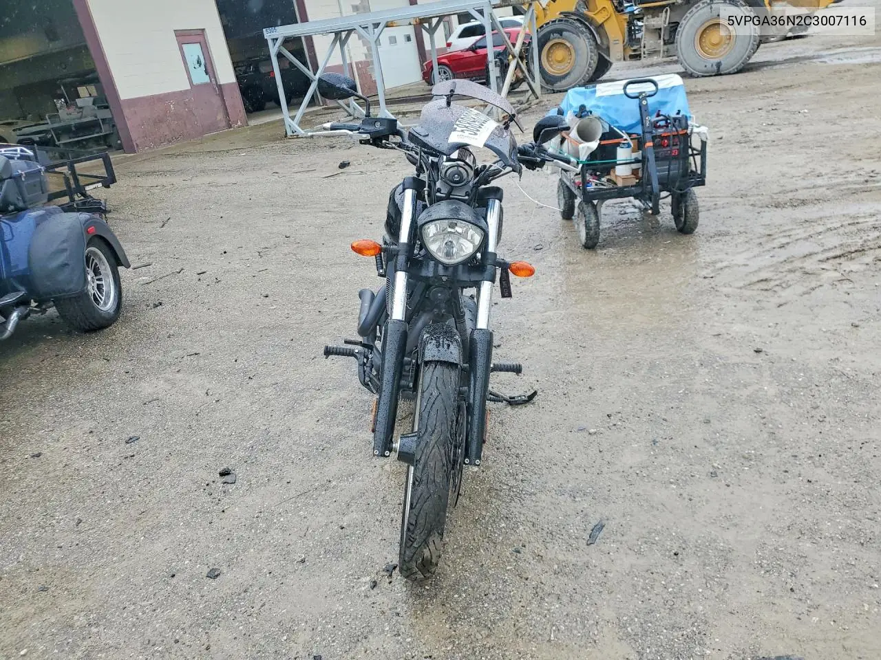 2012 Victory Motorcycles Vegas 8-Ball VIN: 5VPGA36N2C3007116 Lot: 58898266
