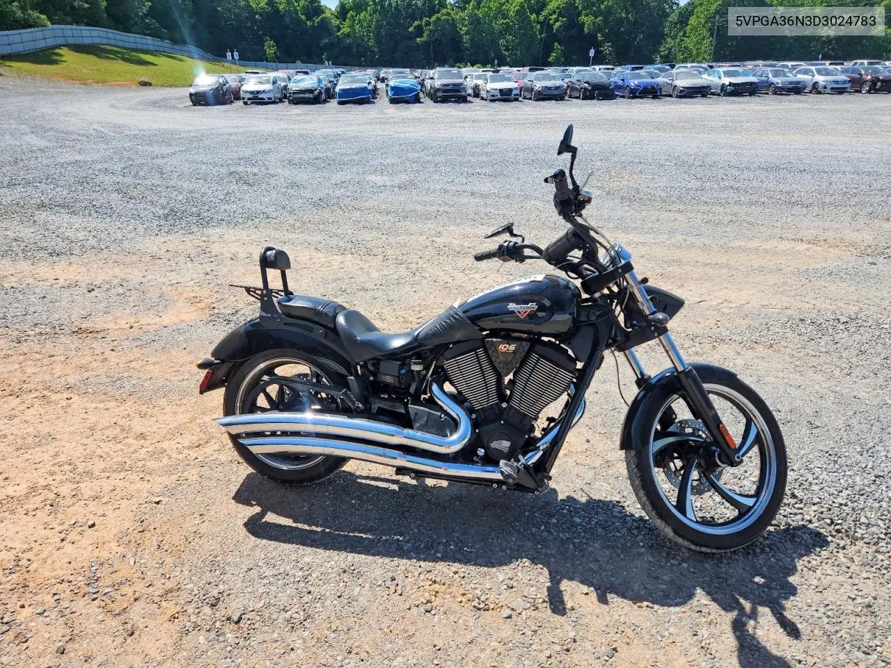 2013 Victory Motorcycles Vegas 8-Ball VIN: 5VPGA36N3D3024783 Lot: 53899026