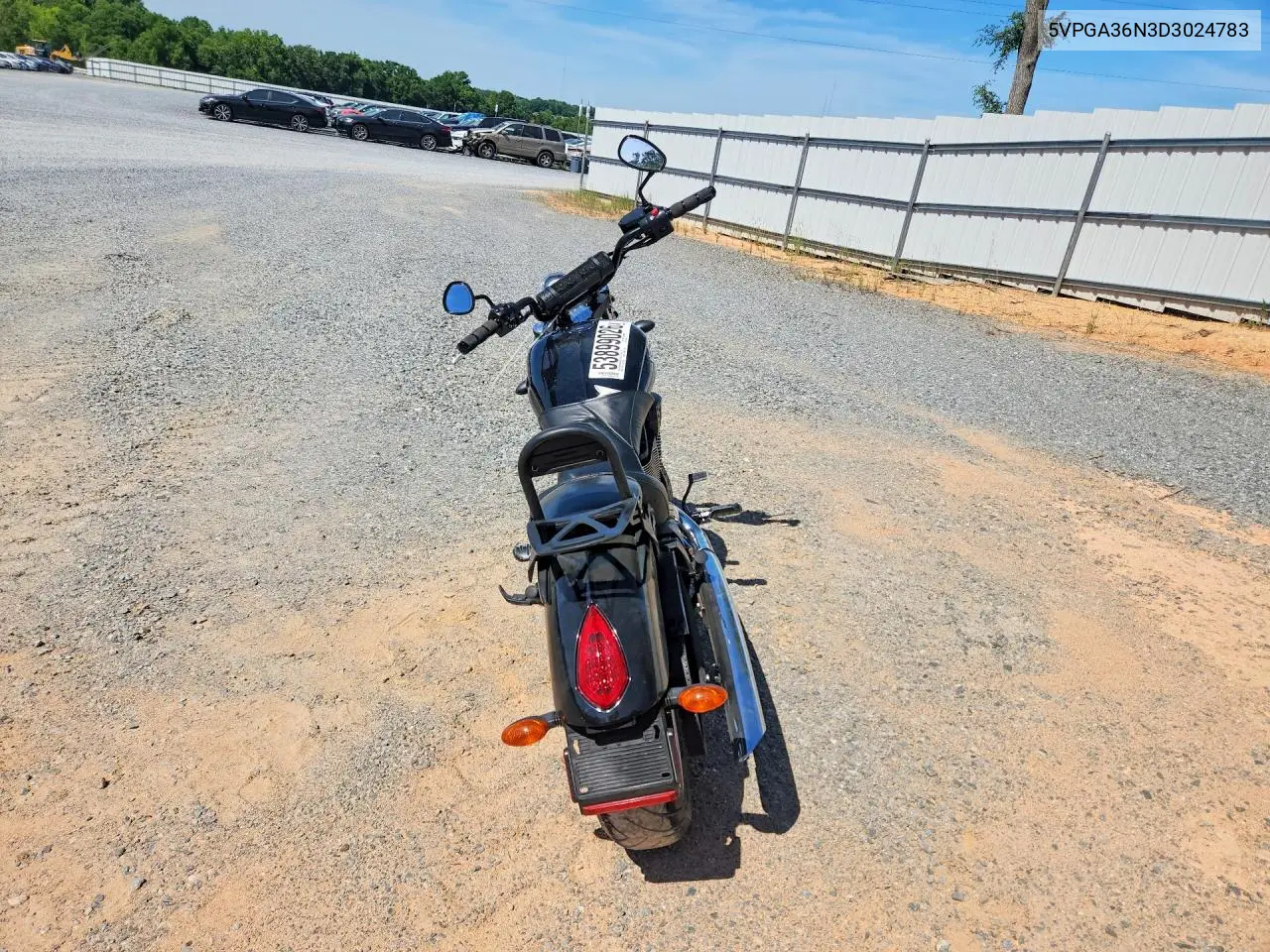 2013 Victory Motorcycles Vegas 8-Ball VIN: 5VPGA36N3D3024783 Lot: 53899026