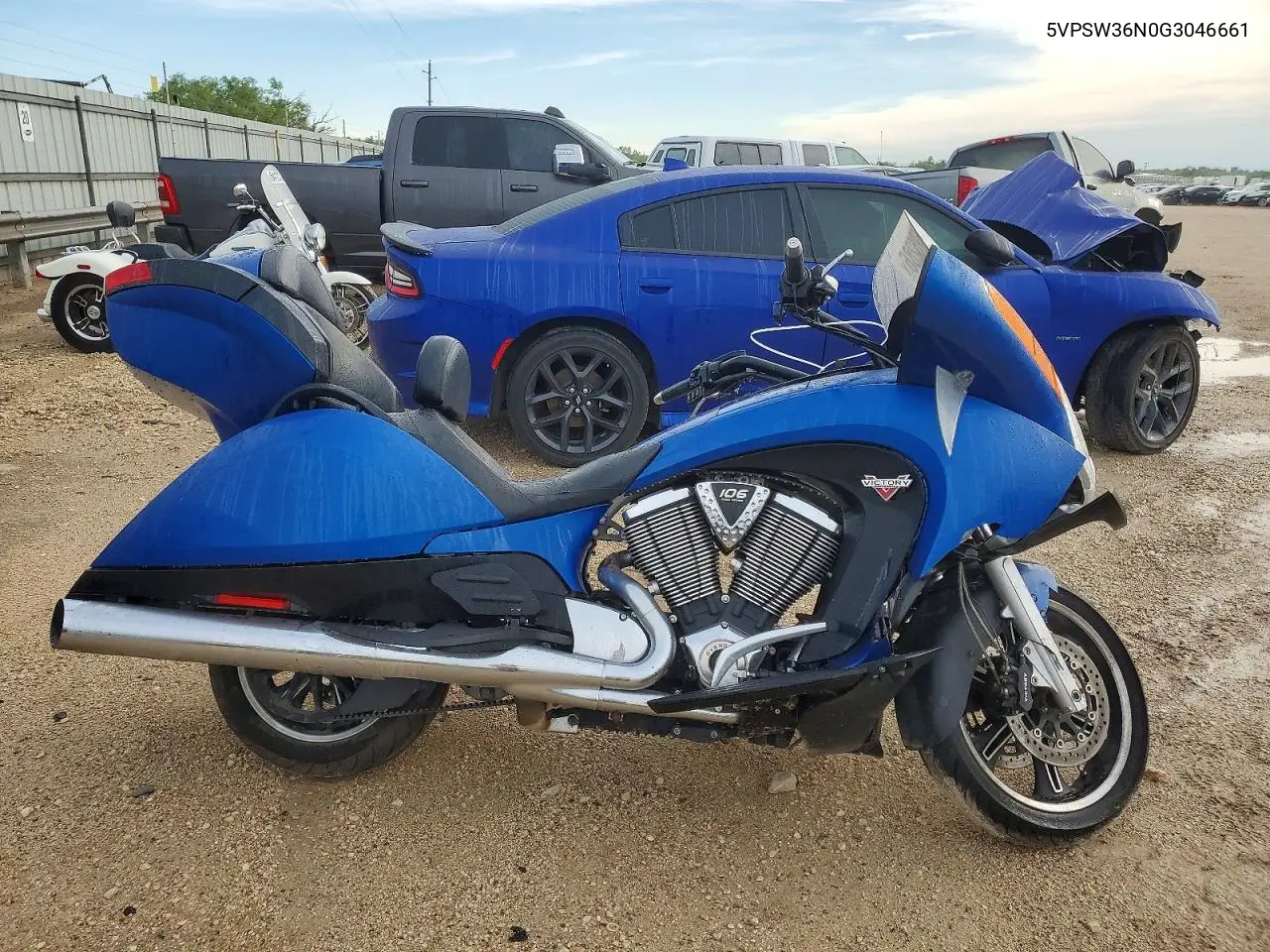 2016 Victory Motorcycles Vision VIN: 5VPSW36N0G3046661 Lot: 54625286