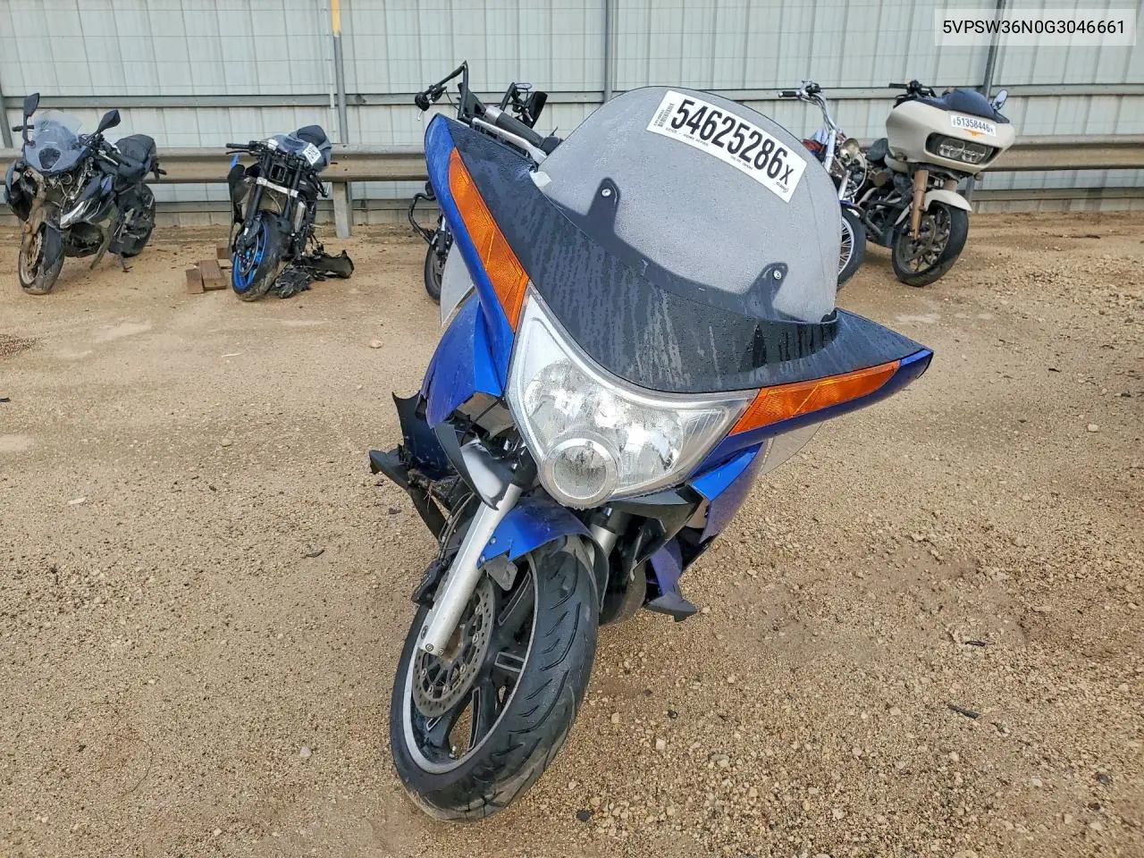 2016 Victory Motorcycles Vision VIN: 5VPSW36N0G3046661 Lot: 54625286