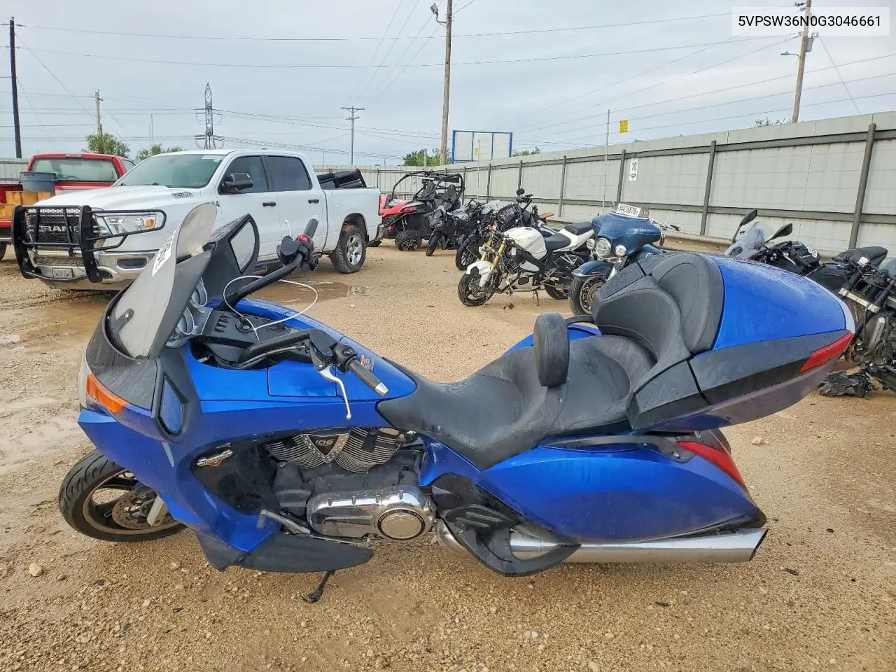 2016 Victory Motorcycles Vision VIN: 5VPSW36N0G3046661 Lot: 54625286