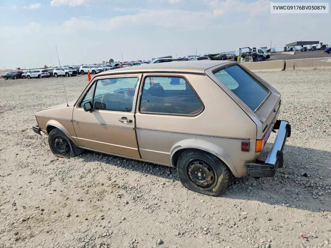 1981 Volkswagen Rabbit Ls Deluxe VIN: 1VWCG9176BV050879 Lot: 59924106