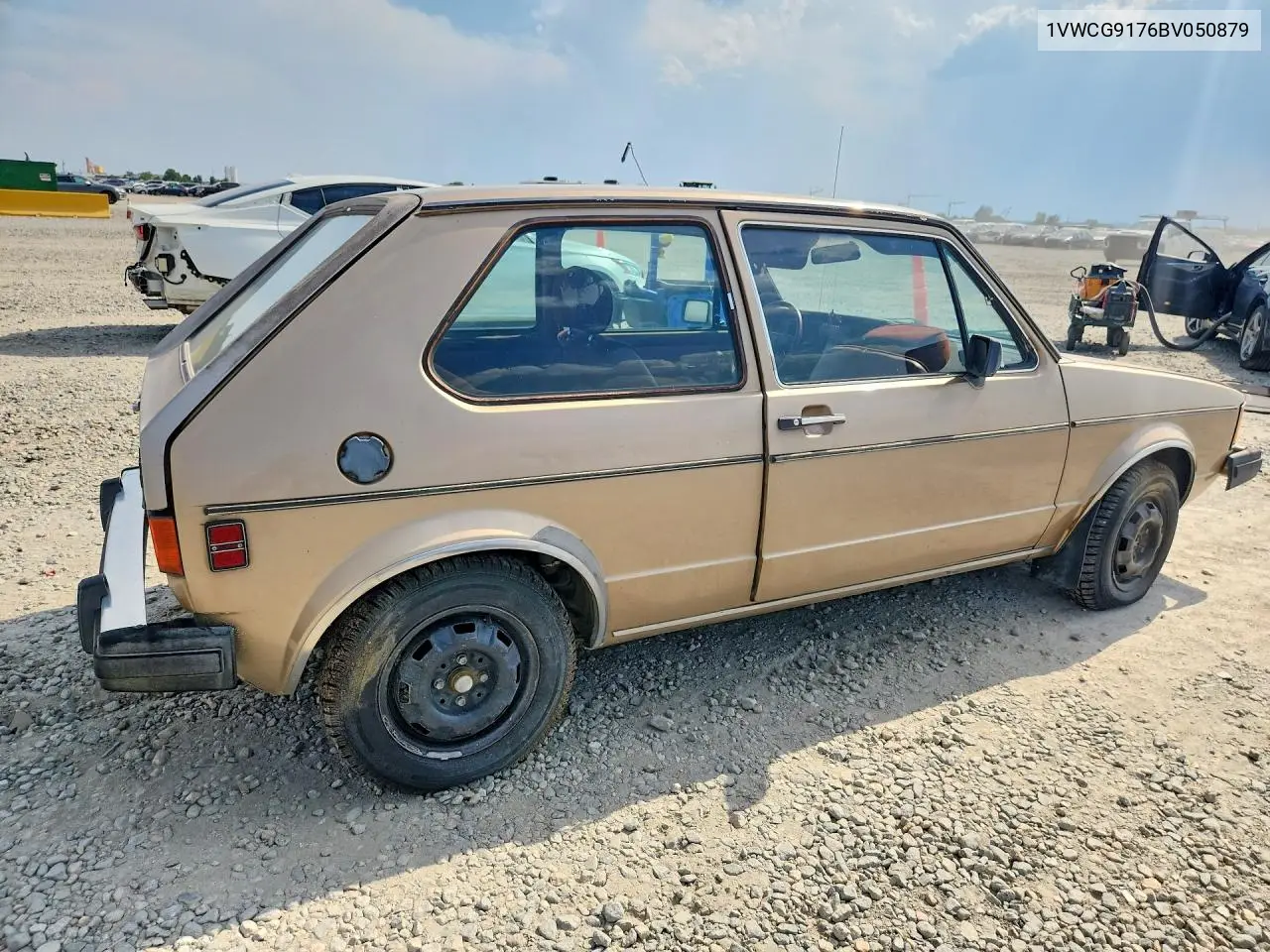 1981 Volkswagen Rabbit Ls Deluxe VIN: 1VWCG9176BV050879 Lot: 59924106