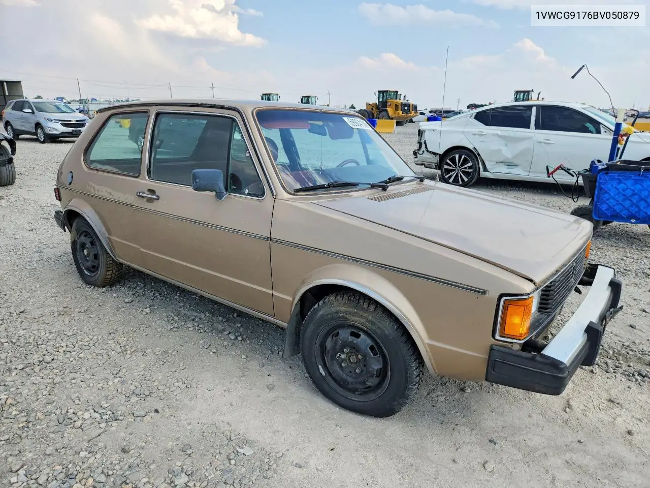 1981 Volkswagen Rabbit Ls Deluxe VIN: 1VWCG9176BV050879 Lot: 59924106