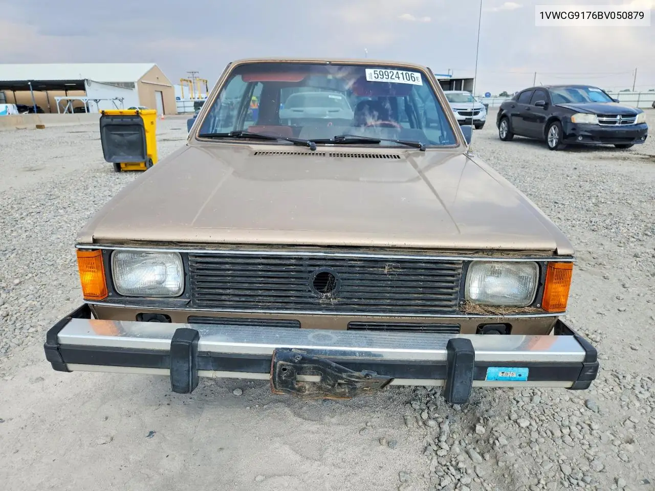 1981 Volkswagen Rabbit Ls Deluxe VIN: 1VWCG9176BV050879 Lot: 59924106