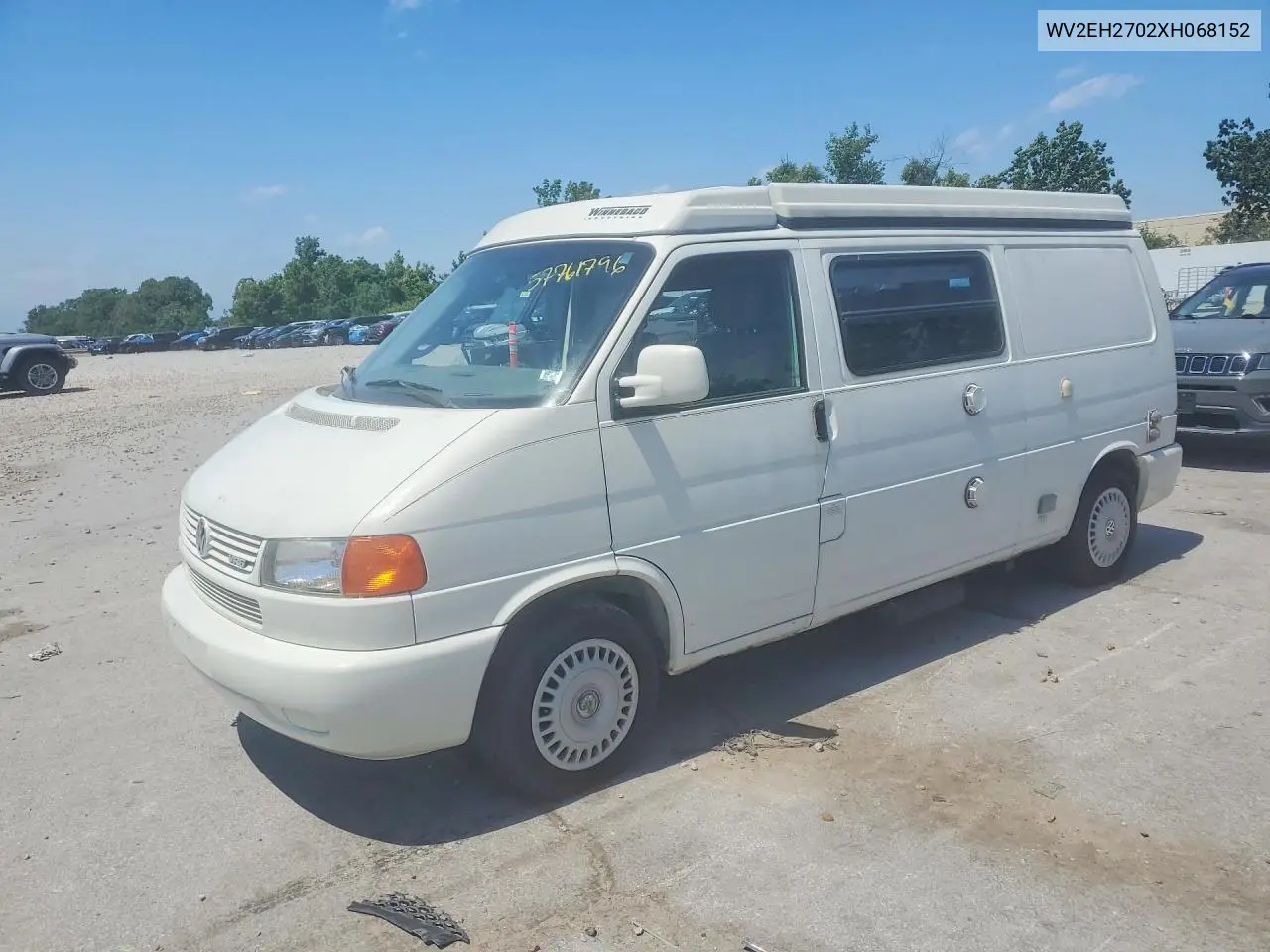 1999 Volkswagen Eurovan Camper VIN: WV2EH2702XH068152 Lot: 57761796