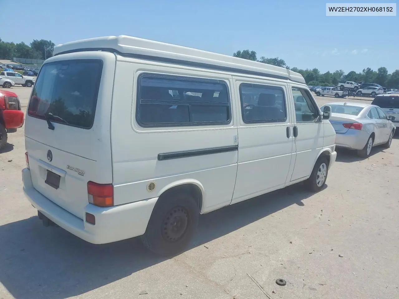 1999 Volkswagen Eurovan Camper VIN: WV2EH2702XH068152 Lot: 57761796