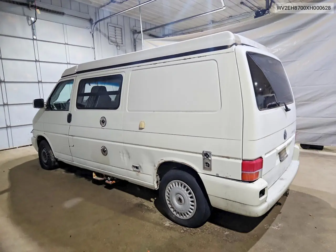 1999 Volkswagen Eurovan Camper VIN: WV2EH8700XH000628 Lot: 59386096