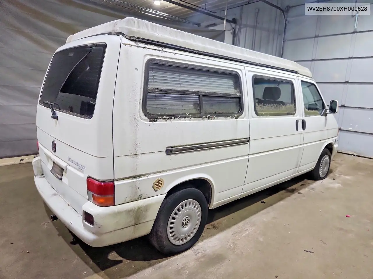 1999 Volkswagen Eurovan Camper VIN: WV2EH8700XH000628 Lot: 59386096