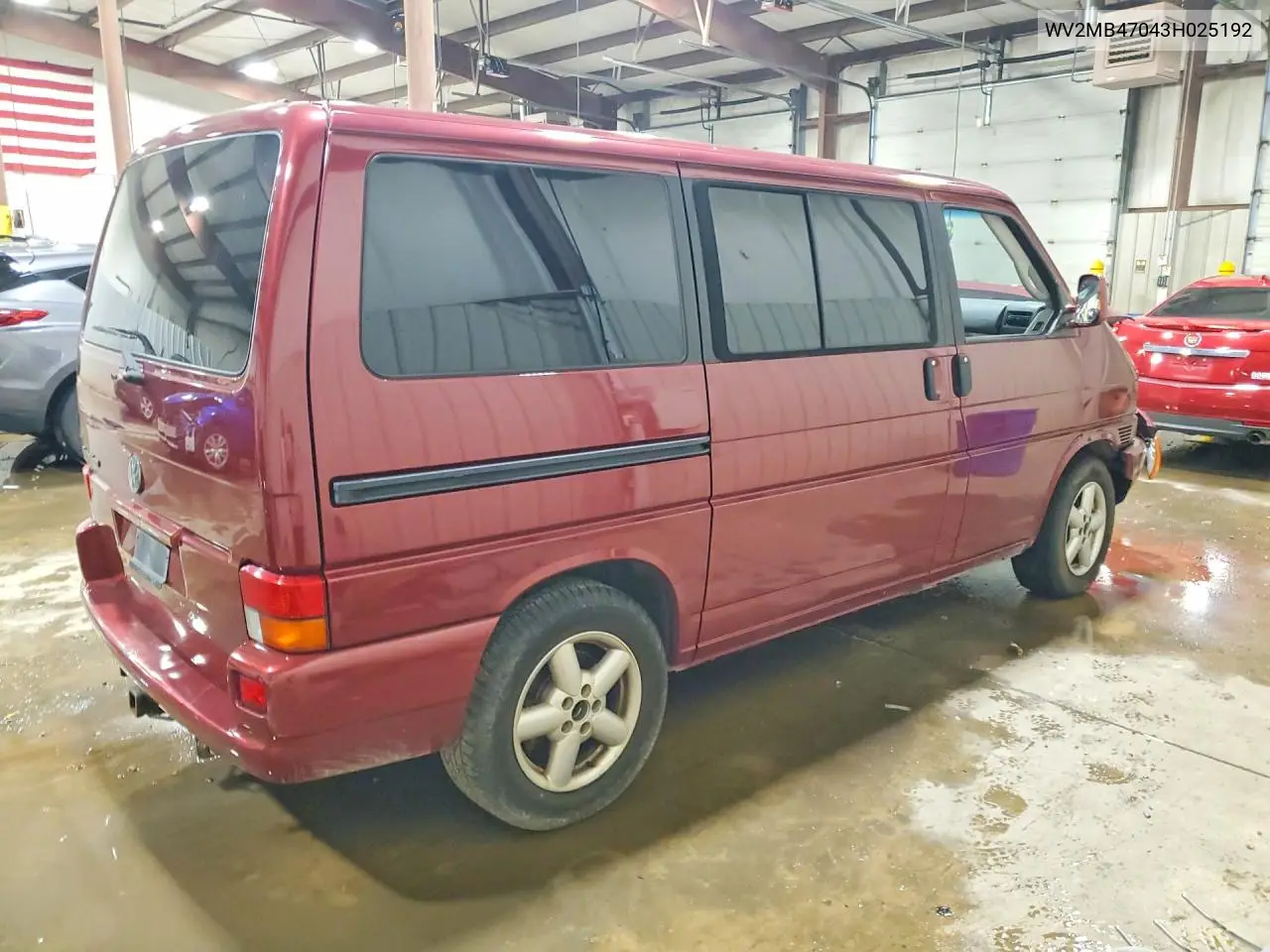 2003 Volkswagen Eurovan Mv VIN: WV2MB47043H025192 Lot: 58144096
