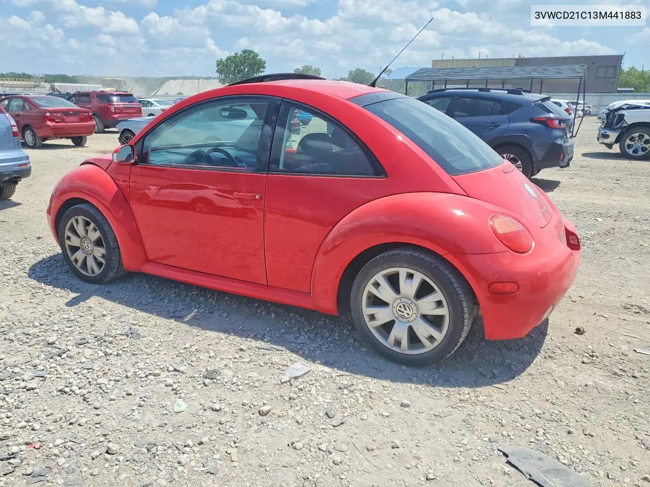 2003 Volkswagen New Beetle Gls VIN: 3VWCD21C13M441883 Lot: 59309506