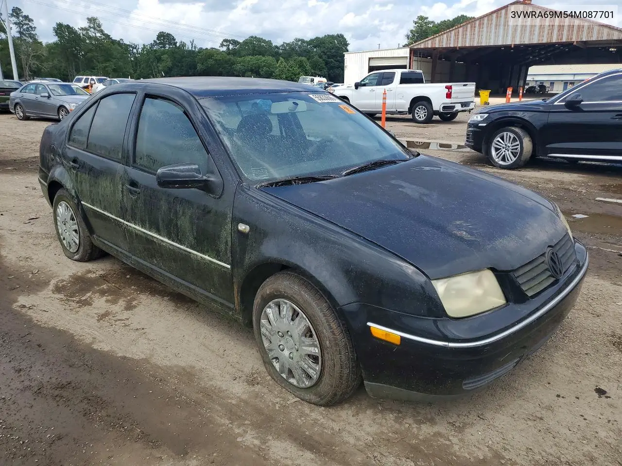 2004 Volkswagen Jetta Gl VIN: 3VWRA69M54M087701 Lot: 55833696
