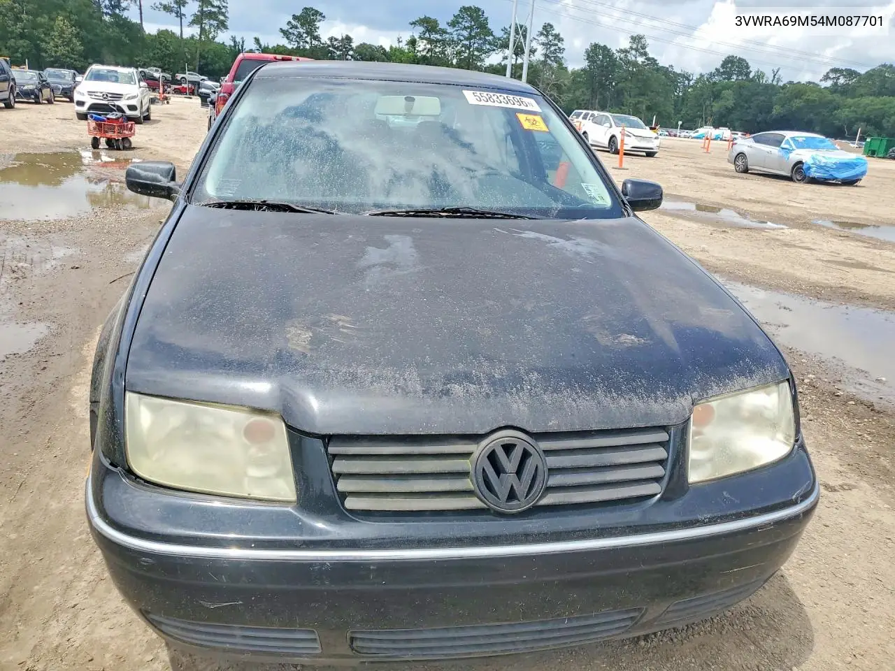 2004 Volkswagen Jetta Gl VIN: 3VWRA69M54M087701 Lot: 55833696