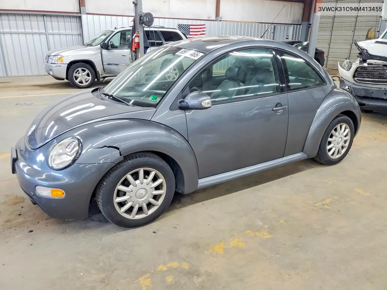 2004 Volkswagen New Beetle Gls VIN: 3VWCK31C94M413455 Lot: 85628465