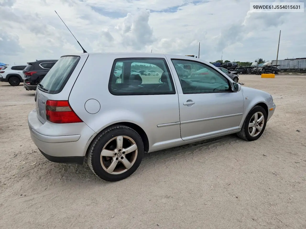 2005 Volkswagen Gti VIN: 9BWDE61J554015631 Lot: 55832686