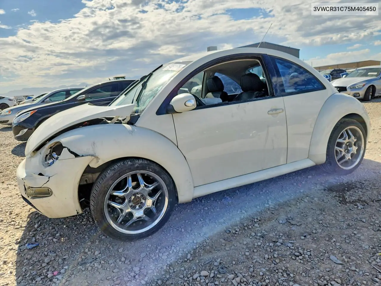 2005 Volkswagen New Beetle Gls Tdi VIN: 3VWCR31C75M405450 Lot: 59851176