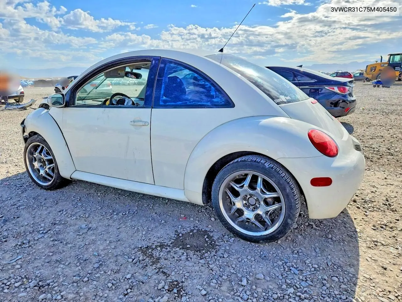 2005 Volkswagen New Beetle Gls Tdi VIN: 3VWCR31C75M405450 Lot: 59851176