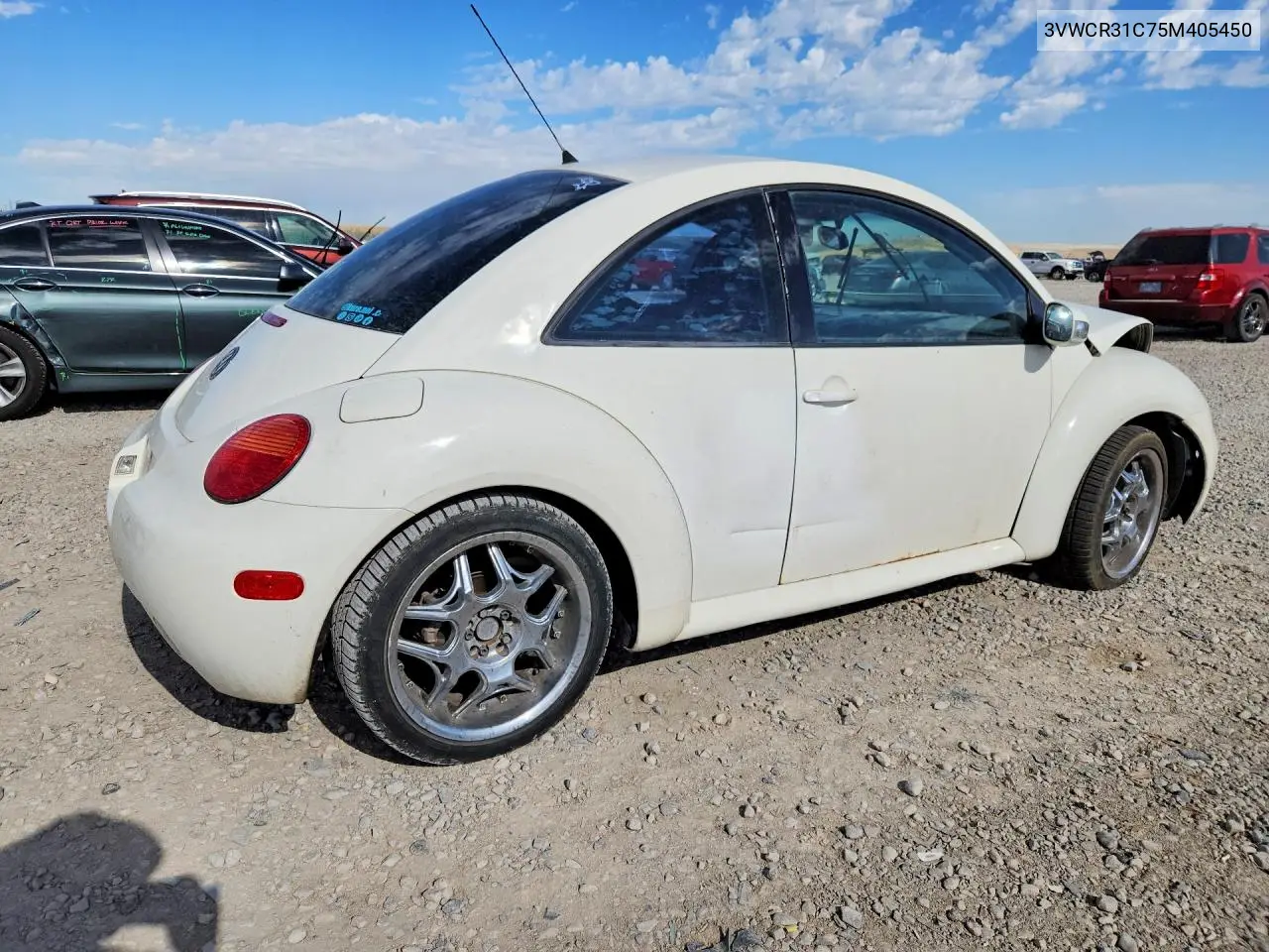 2005 Volkswagen New Beetle Gls Tdi VIN: 3VWCR31C75M405450 Lot: 59851176
