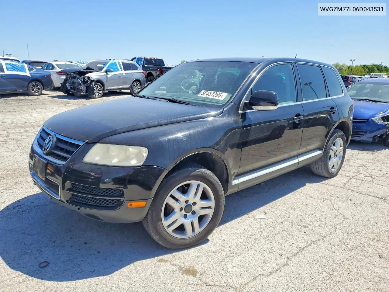 2006 Volkswagen Touareg 4.2 VIN: WVGZM77L06D043531 Lot: 50487266