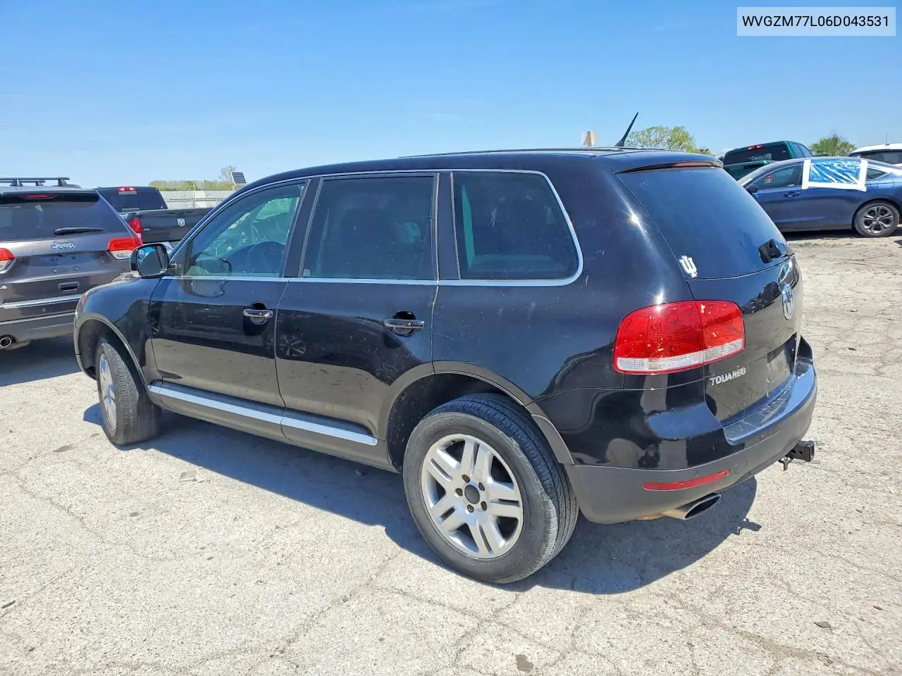 2006 Volkswagen Touareg 4.2 VIN: WVGZM77L06D043531 Lot: 50487266