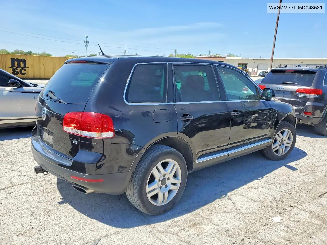 2006 Volkswagen Touareg 4.2 VIN: WVGZM77L06D043531 Lot: 50487266