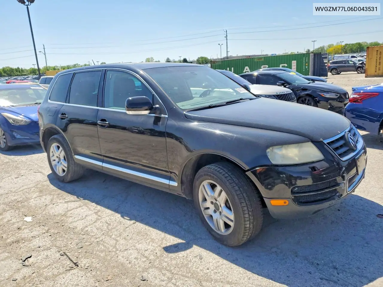 2006 Volkswagen Touareg 4.2 VIN: WVGZM77L06D043531 Lot: 50487266
