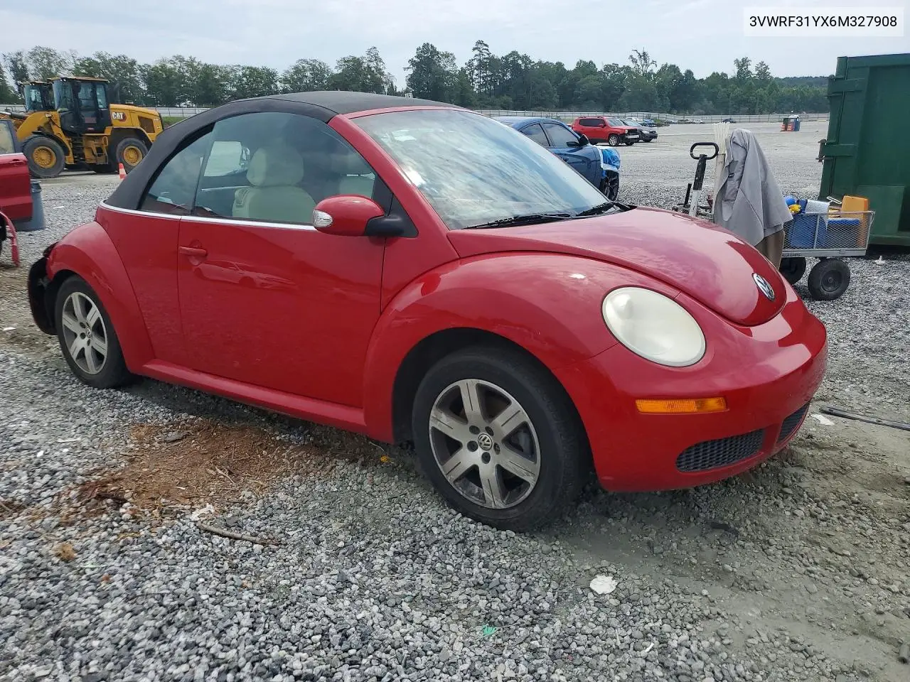 2006 Volkswagen New Beetle Convertible Option Package 1 VIN: 3VWRF31YX6M327908 Lot: 59797586
