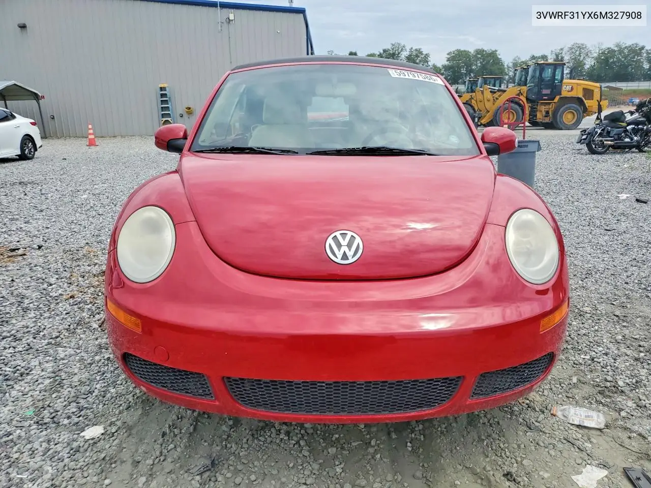 2006 Volkswagen New Beetle Convertible Option Package 1 VIN: 3VWRF31YX6M327908 Lot: 59797586
