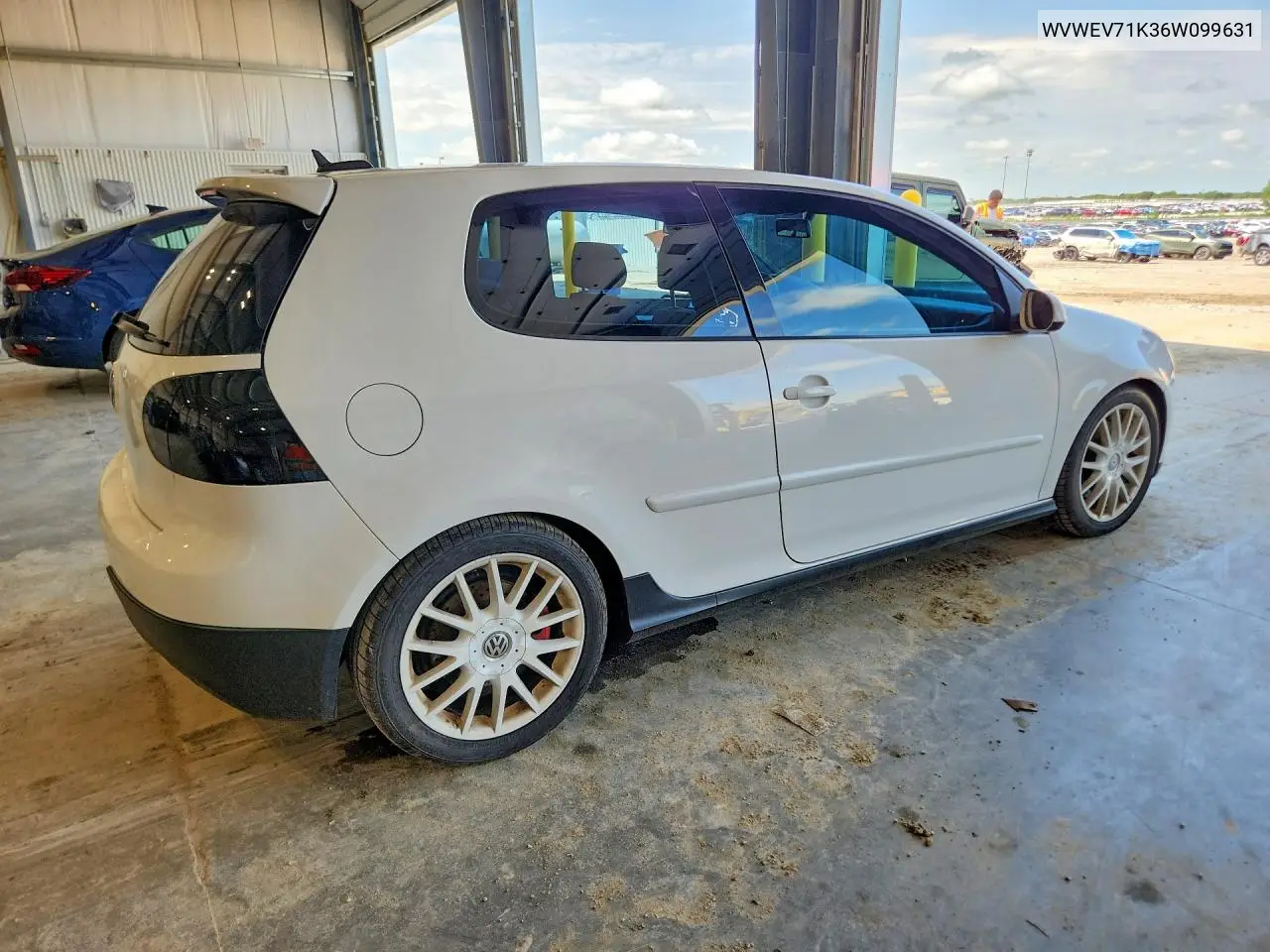 2006 Volkswagen New Gti VIN: WVWEV71K36W099631 Lot: 59808166