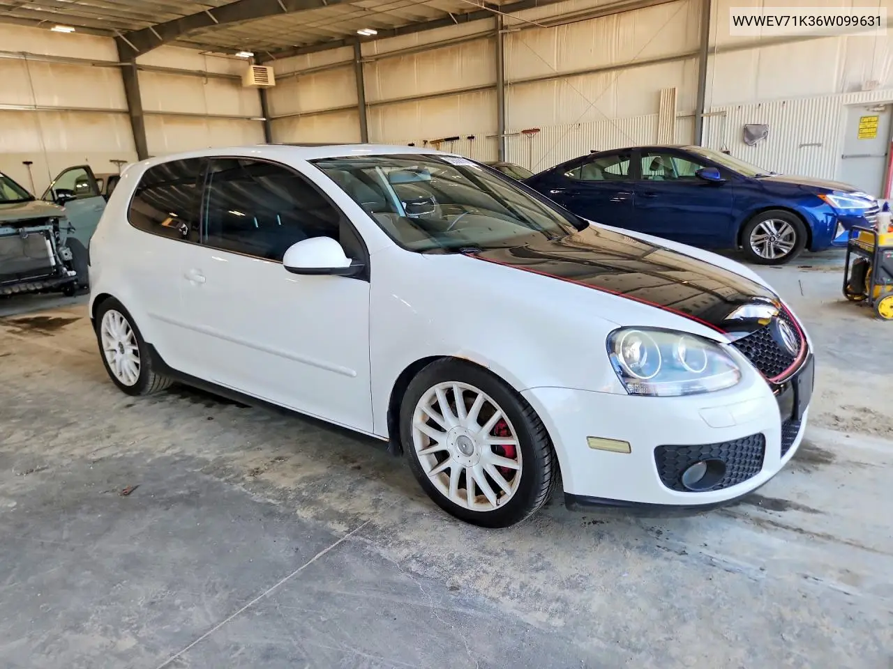 2006 Volkswagen New Gti VIN: WVWEV71K36W099631 Lot: 59808166