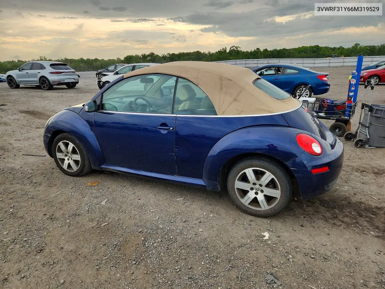 2006 Volkswagen New Beetle Convertible Option Package 1 VIN: 3VWRF31Y66M319529 Lot: 62169796
