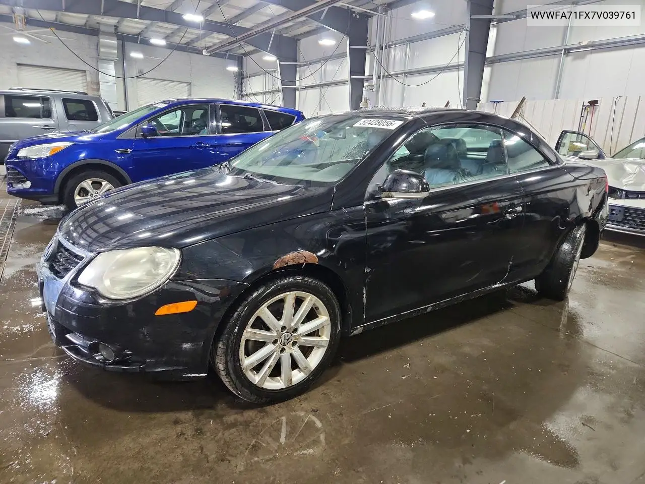2007 Volkswagen Eos 2.0T Luxury VIN: WVWFA71FX7V039761 Lot: 52428056
