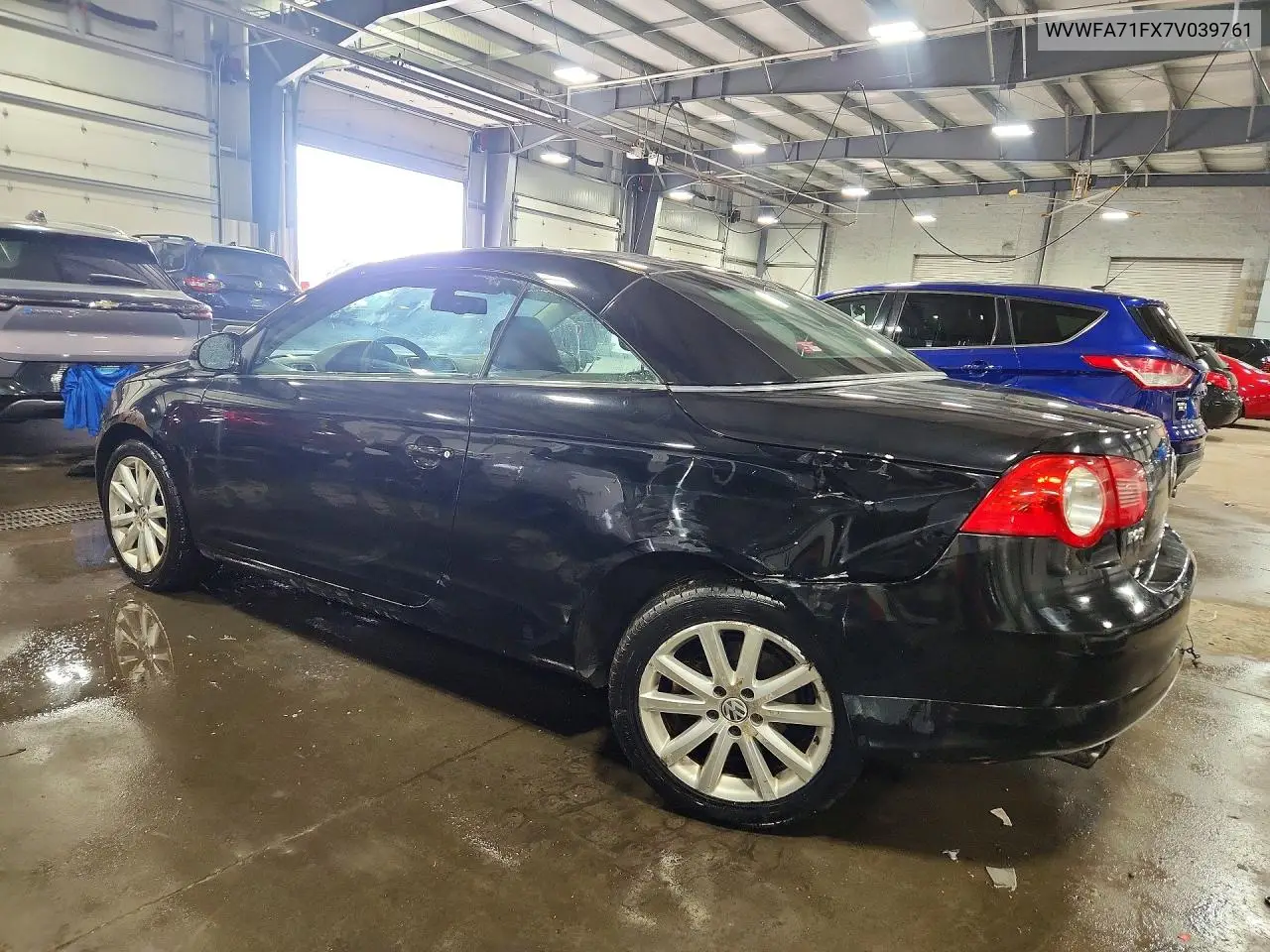 2007 Volkswagen Eos 2.0T Luxury VIN: WVWFA71FX7V039761 Lot: 52428056