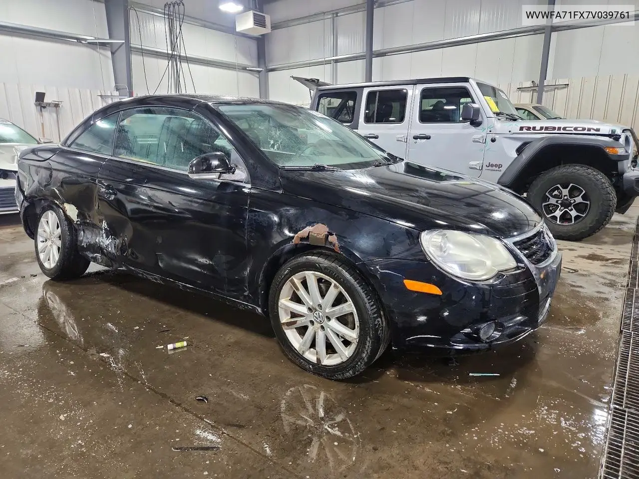 2007 Volkswagen Eos 2.0T Luxury VIN: WVWFA71FX7V039761 Lot: 52428056