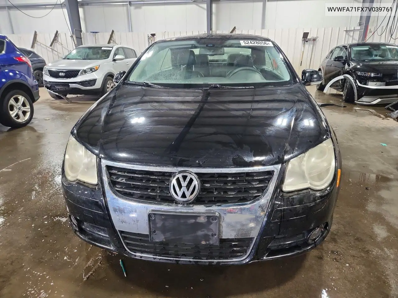 2007 Volkswagen Eos 2.0T Luxury VIN: WVWFA71FX7V039761 Lot: 52428056