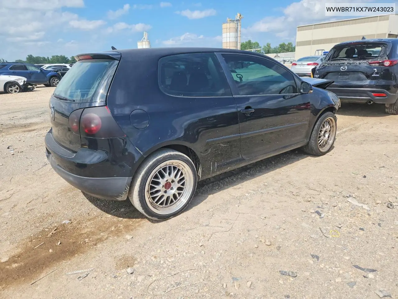 2007 Volkswagen Rabbit VIN: WVWBR71KX7W243023 Lot: 56802666