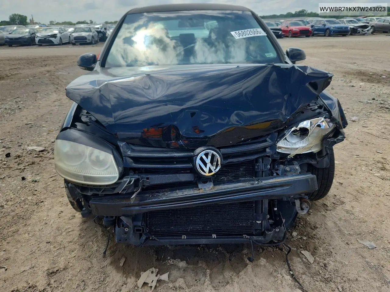 2007 Volkswagen Rabbit VIN: WVWBR71KX7W243023 Lot: 56802666
