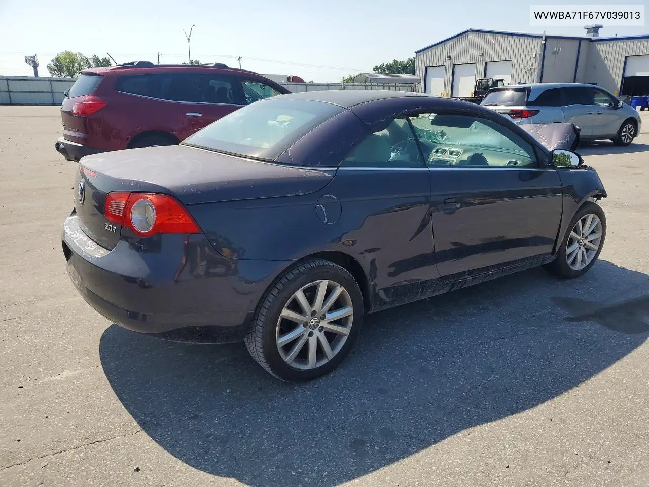 2007 Volkswagen Eos 2.0T VIN: WVWBA71F67V039013 Lot: 59665136