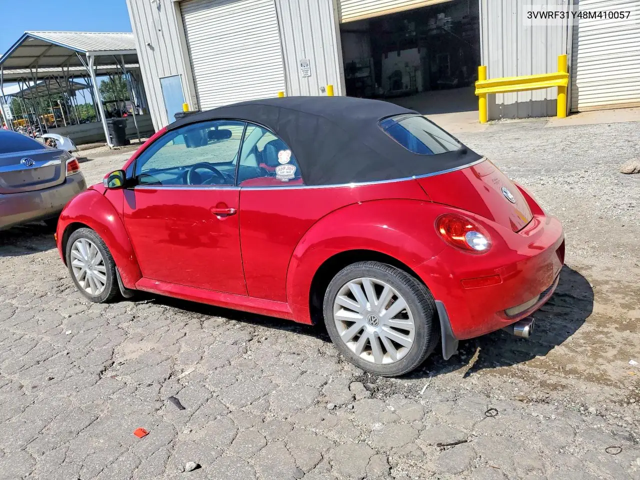 2008 Volkswagen New Beetle Convertible Se VIN: 3VWRF31Y48M410057 Lot: 55755216