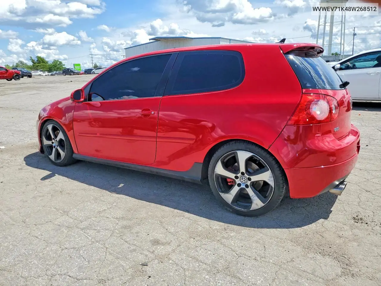 2008 Volkswagen Gti VIN: WVWEV71K48W268512 Lot: 58581436