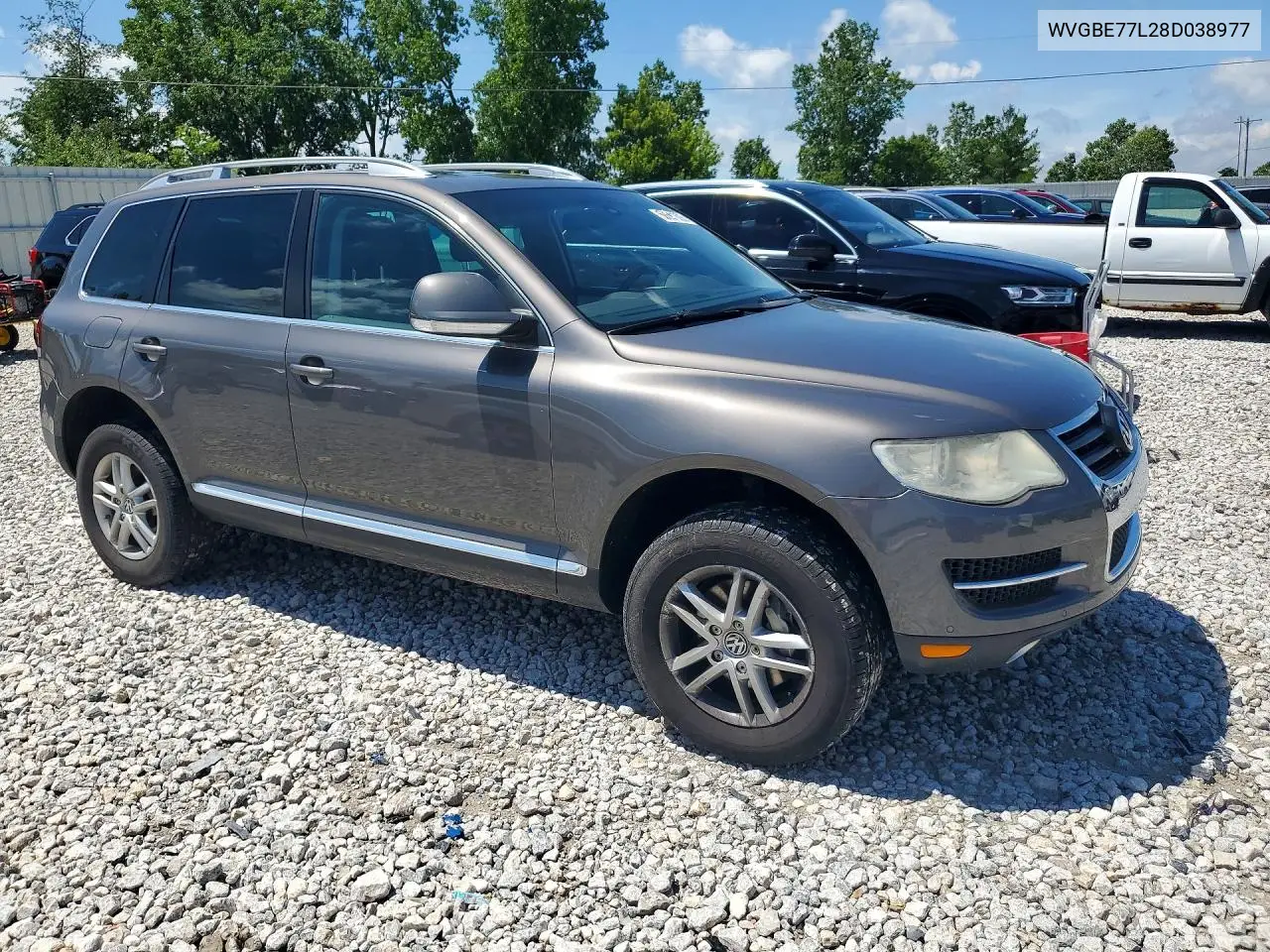 2008 Volkswagen Touareg 2 V6 VIN: WVGBE77L28D038977 Lot: 58691806