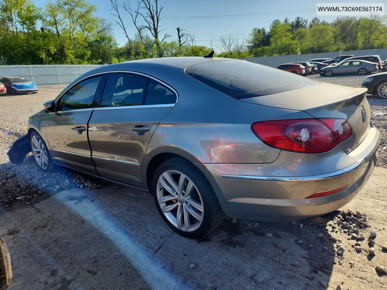 2009 Volkswagen Cc Sport VIN: WVWML73C69E567174 Lot: 53770896