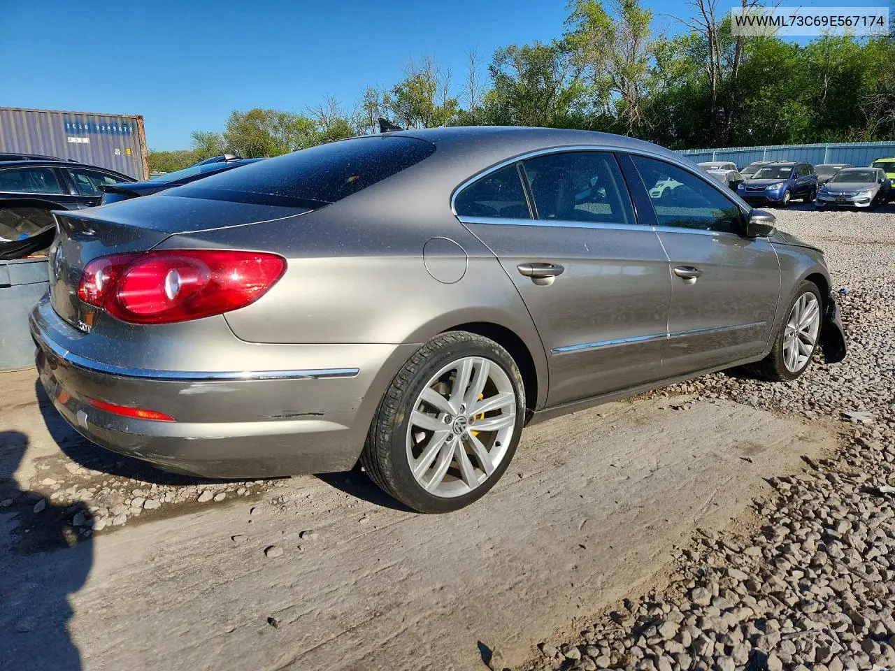 2009 Volkswagen Cc Sport VIN: WVWML73C69E567174 Lot: 53770896