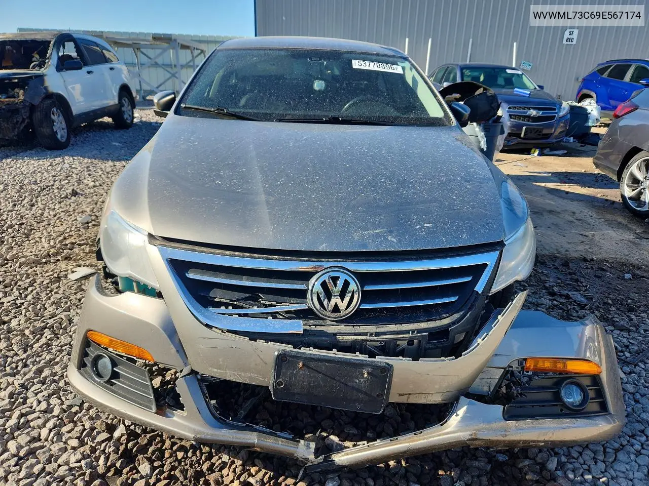 2009 Volkswagen Cc Sport VIN: WVWML73C69E567174 Lot: 53770896