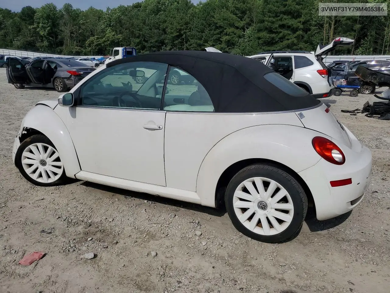 2009 Volkswagen Convertabl VIN: 3VWRF31Y79M405386 Lot: 55165906