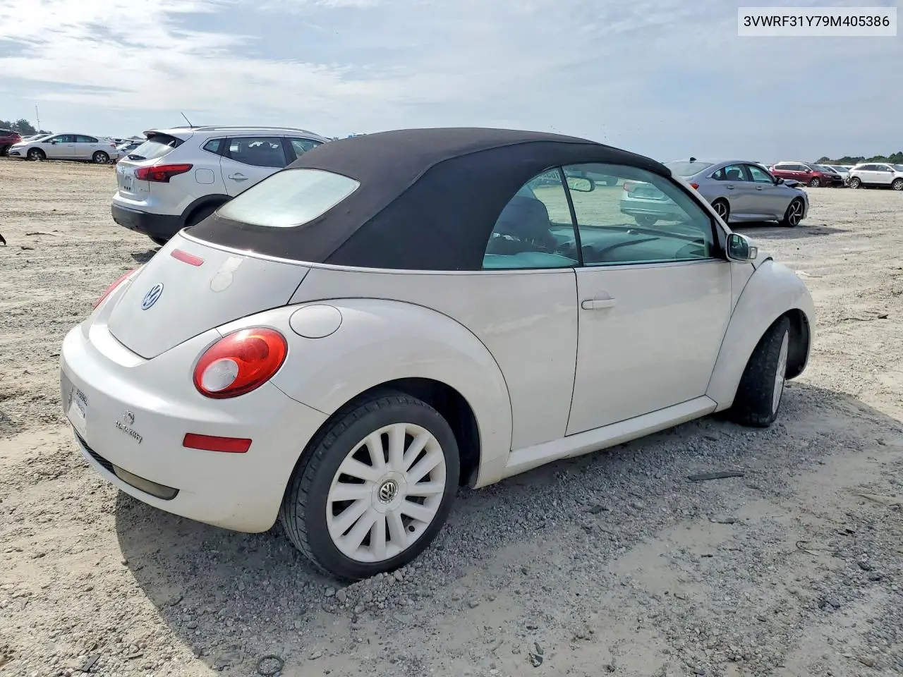2009 Volkswagen Convertabl VIN: 3VWRF31Y79M405386 Lot: 55165906
